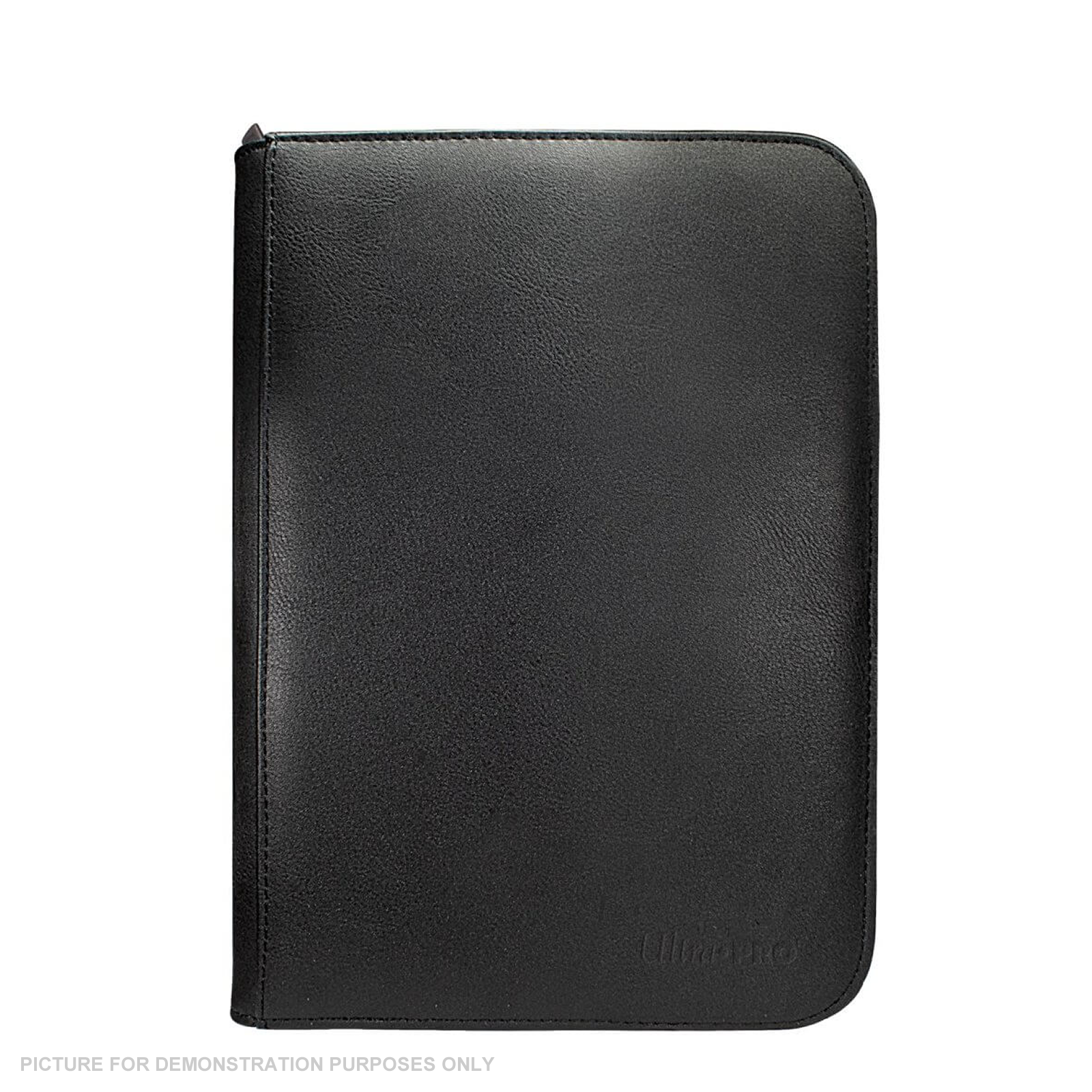 ULTRA PRO Binder - Vivid 4-Pocket Zippered Pro-Binder - BLACK